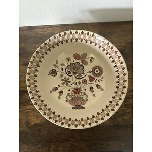 Johnson Brothers Jamestown Brown Made In England Serving Bowl‎